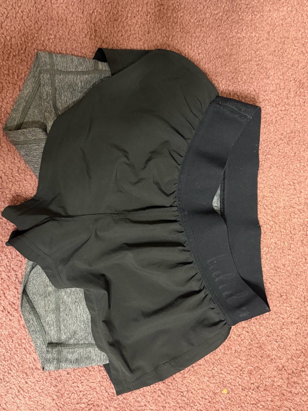lululemon athletica Black Athletic Shorts